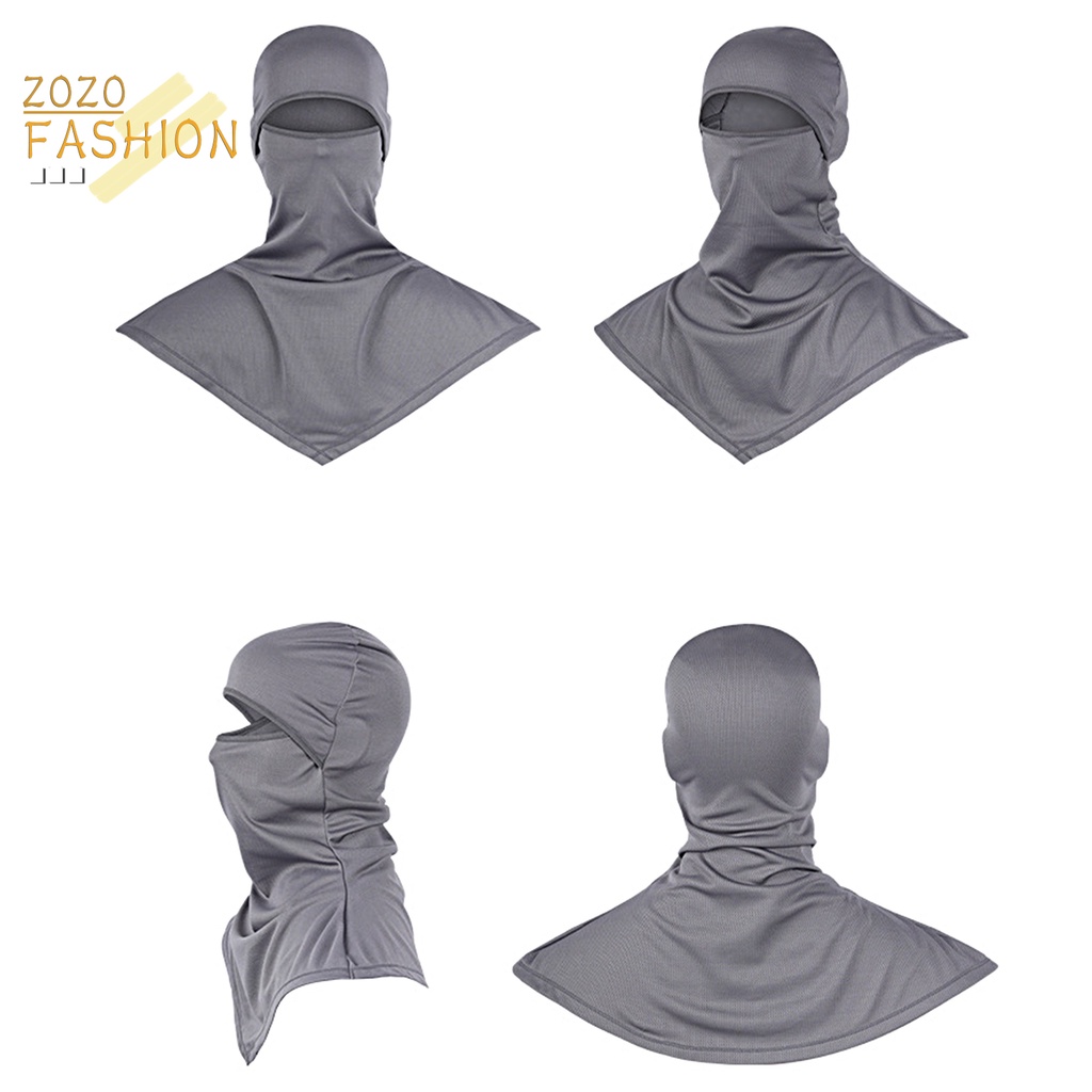 Khăn Choàng Cổ Chống Nắng Độ Co Giãn Cao Bảo Vệ Mặt Dành Cho Nam Nữ Hoạt Động Ngoài Trời