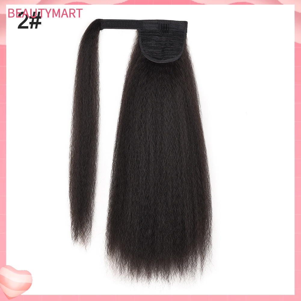 Bộ Tóc Giả Dài 55cm Bằng Sợi Tổng Hợp Và Lông Ngựa Phong Cách Châu Phi Dành Cho Nữ