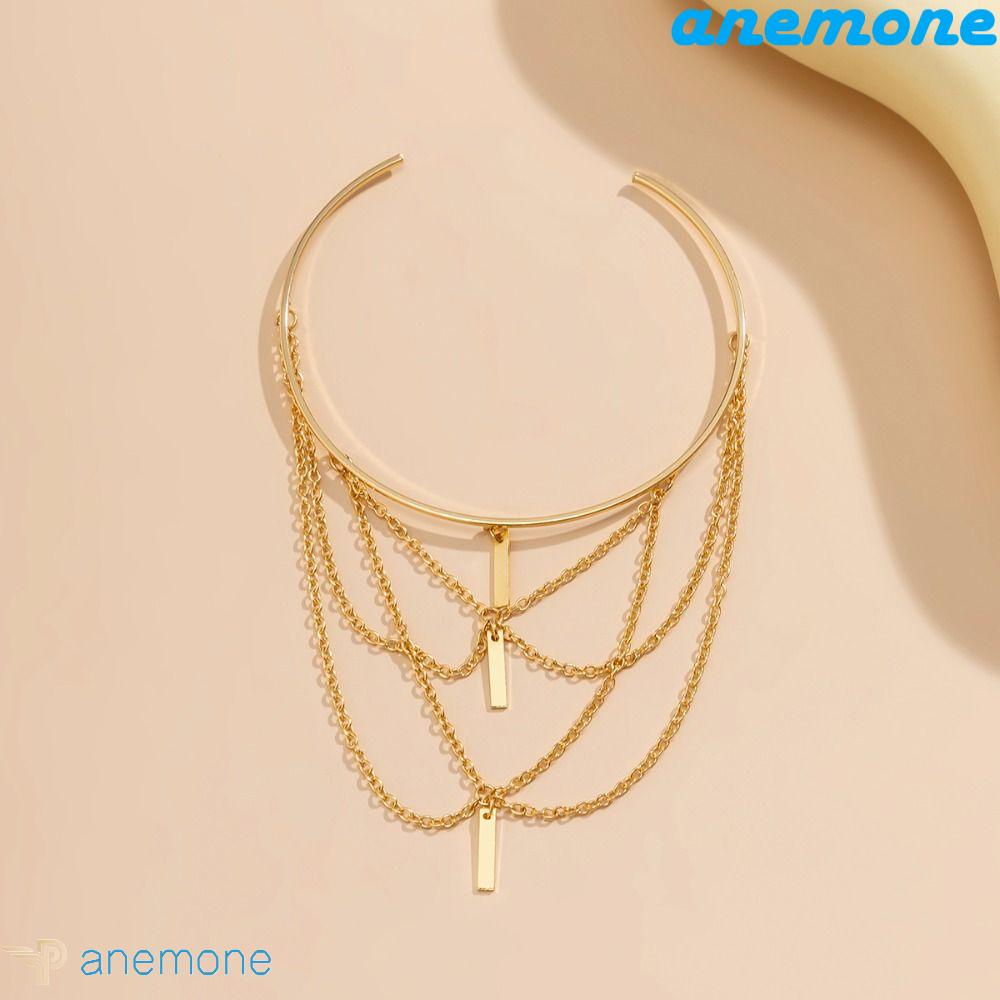 Vòng Đeo Bắp Tay Tua Rua Bằng Hợp Kim Màu Bạc Phong Cách Cổ Điển Cho Nữ