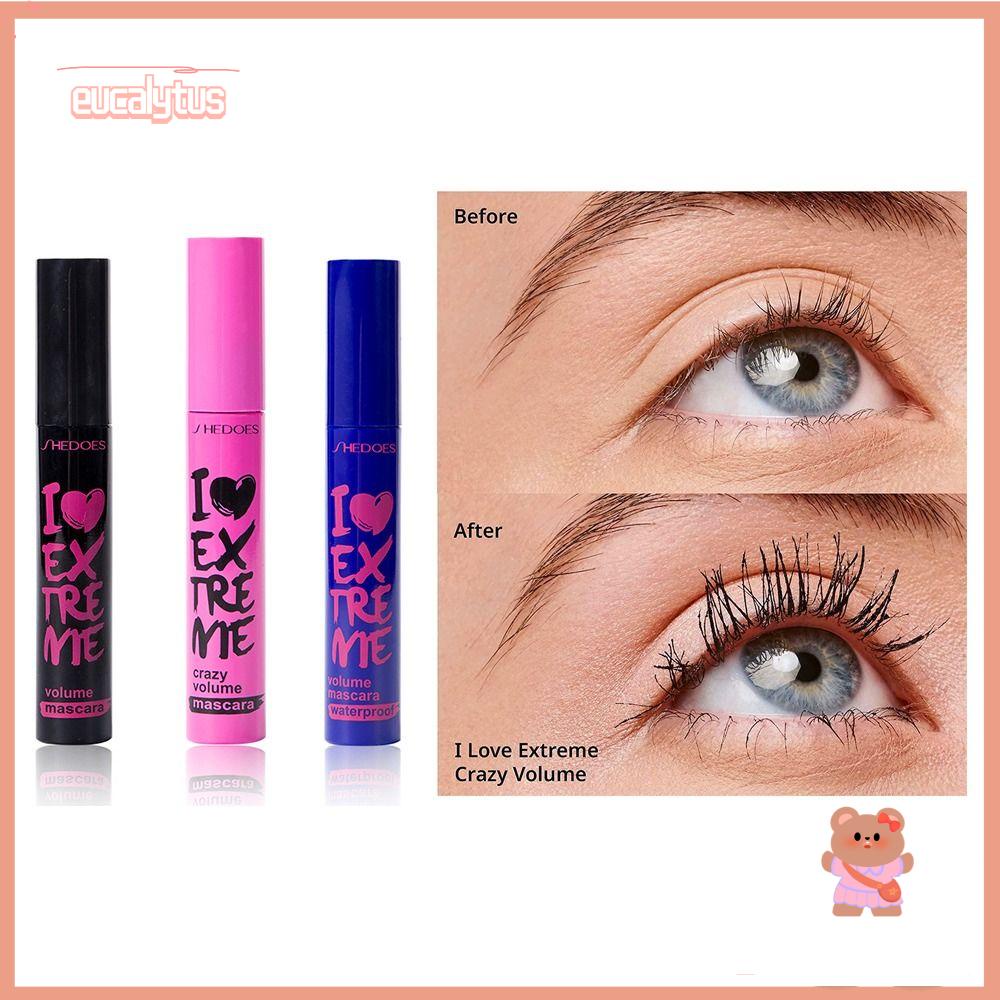 EUTUS Bộ 2 Mascara Chống Thấm Nước Chuốt Dày Và Cong Mi Tự Nhiên