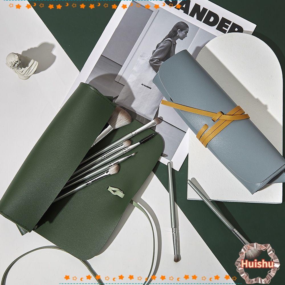 HS Túi Đựng Cọ Trang Điểm Có Khóa Kéo Tiện Dụng