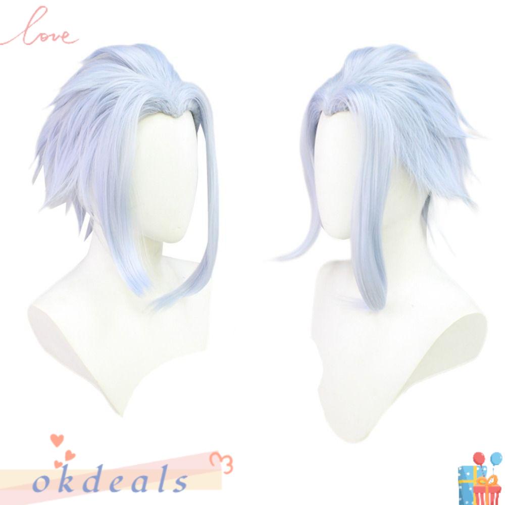 Tóc Giả 50cm Dùng Hóa Trang Bác Sĩ Dottore Bằng Sợi Tổng Hợp Chống Rách