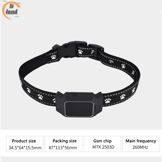 Vòng Cổ Định Vị Gps D35 Theo Dõi Giọng Nói Với Hệ Thống Wifi Chống Thất Lạc Cho Thú Cưng