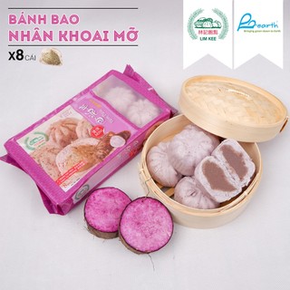 [Sing Shiok] (MUA 1 TẶNG 1)  Bánh bao nhân khoai mỡ Lim Kee SINGAPORE 280G/ 8 bánh
