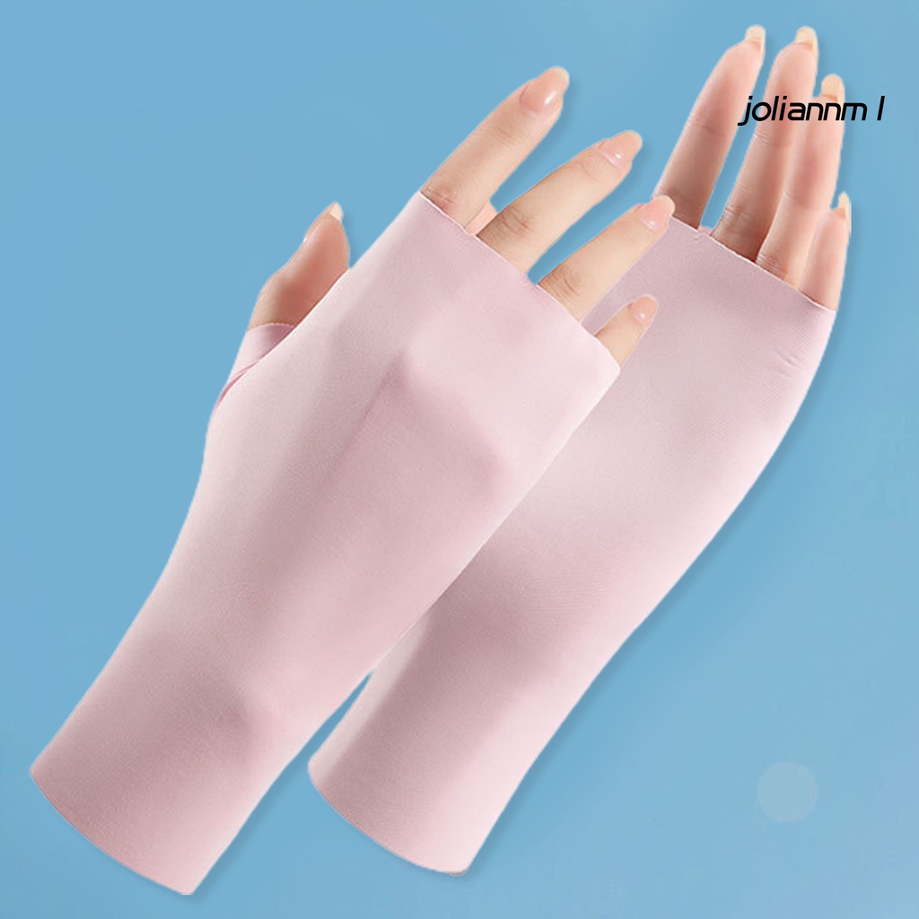 1 Đôi Găng Tay Đèn LED UV Chống Trượt Thoáng Khí Bảo Vệ Móng Tay