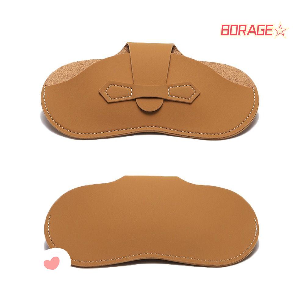 BORAG Hộp Đựng Mắt Kính Bằng Da PU Tiện Dụng Ốp