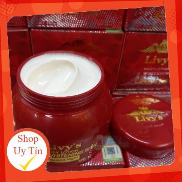 KEM BODY LIVY THÁI LAN HỘP ĐỎ 250G