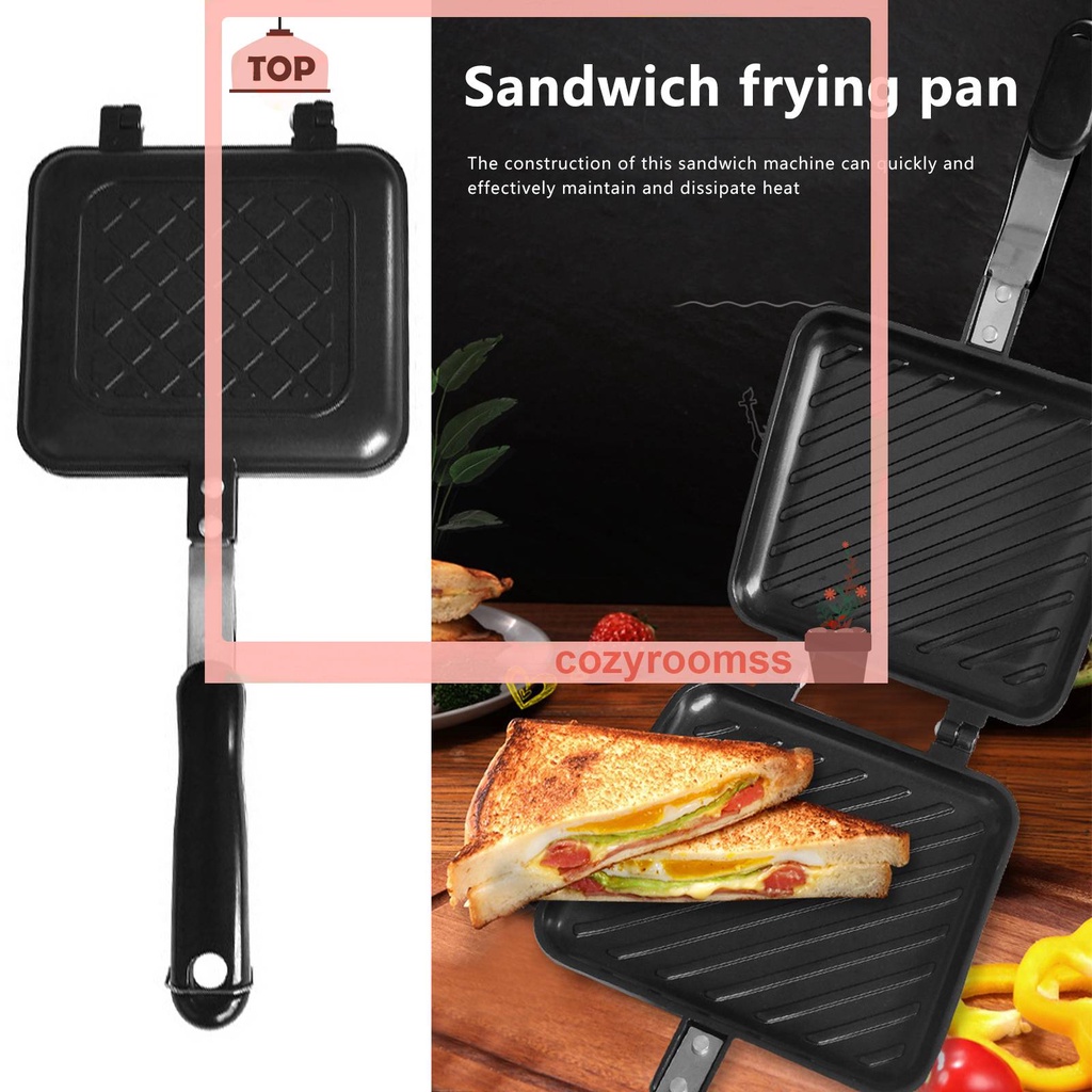 Chảo Chiên Hai Mặt Bằng Hợp Kim Nhôm Chống Dính Dạng Lật