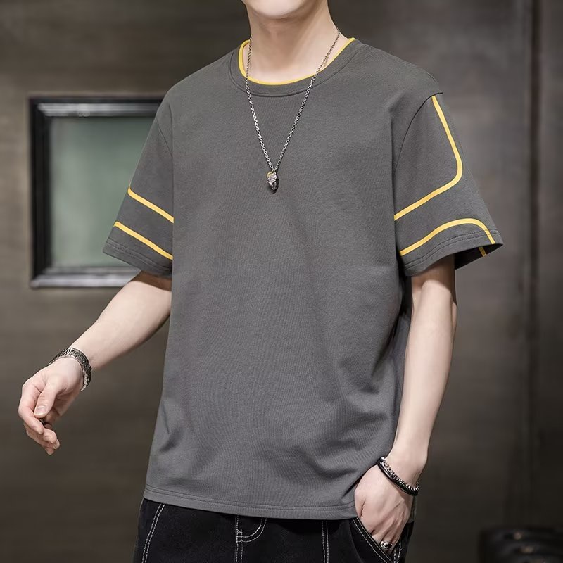 Áo Thun Tay Ngắn Cổ Tròn Dáng Rộng In Họa Tiết Graffiti Phong Cách Đường Phố Hip Hop Thời Trang Mùa Hè Cho Nam M-5XL