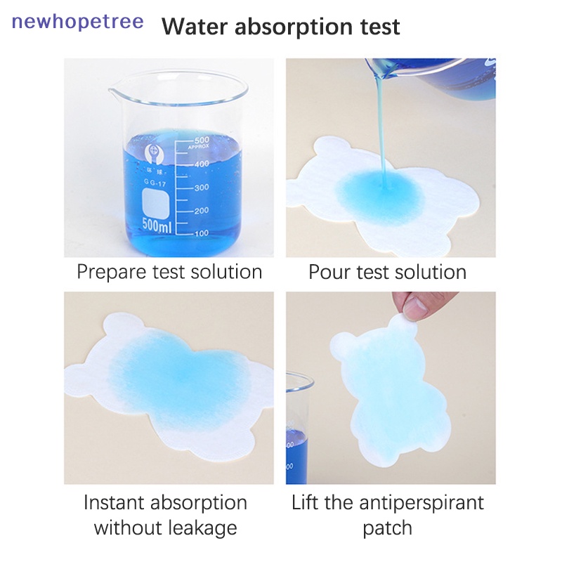 Miếng Dán Thấm Hút Mồ Hôi Cho Vùng Da Dưới Cánh Tay Tiện Lợi
