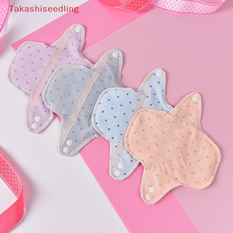 Đệm Kinh Nguyệt 5.5in 140mm Bằng Vải Cotton Có Thể Giặt Sạch Và Tái Sử Dụng Cho Nữ