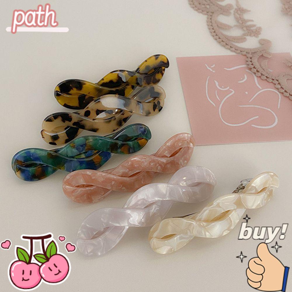 PATH Kẹp Tóc Họa Tiết Da Báo Thời Trang