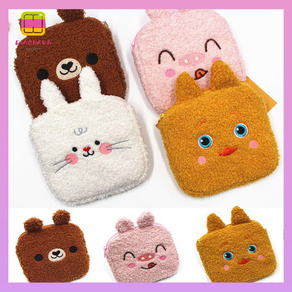 DIACHAVN Túi Đựng Mỹ Phẩm / Thẻ / Tai Nghe / Đồ Vệ Sinh Cá Nhân Tiện Dụng Cho Nữ