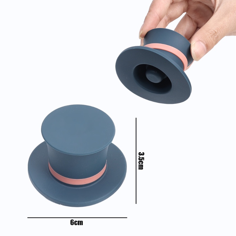 Nắp Đậy Chai Rượu Sâm Panh Bằng Silicon Chống Bụi Tiện Dụng Cho Nhà Bếp / Quầy Bar Ốp