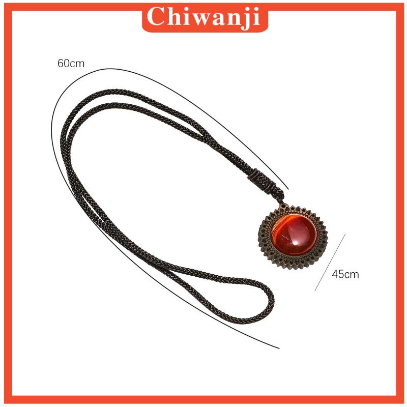 Vòng cổ Mặt Tròn Họa Tiết Hoa Xinh Xắn Làm Quà Tặng