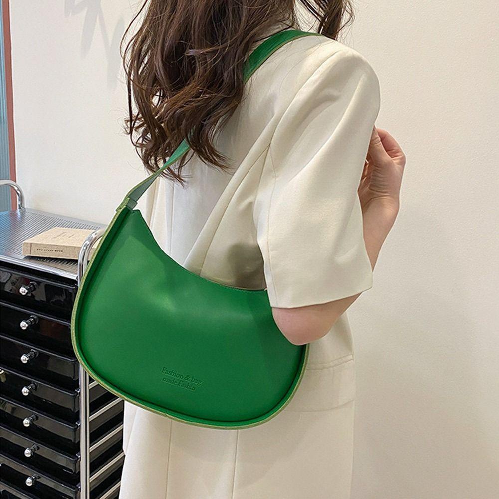 EBINLANDS Túi Xách Da PU Cỡ Lớn Màu Trơn Thời Trang Cho Nữ