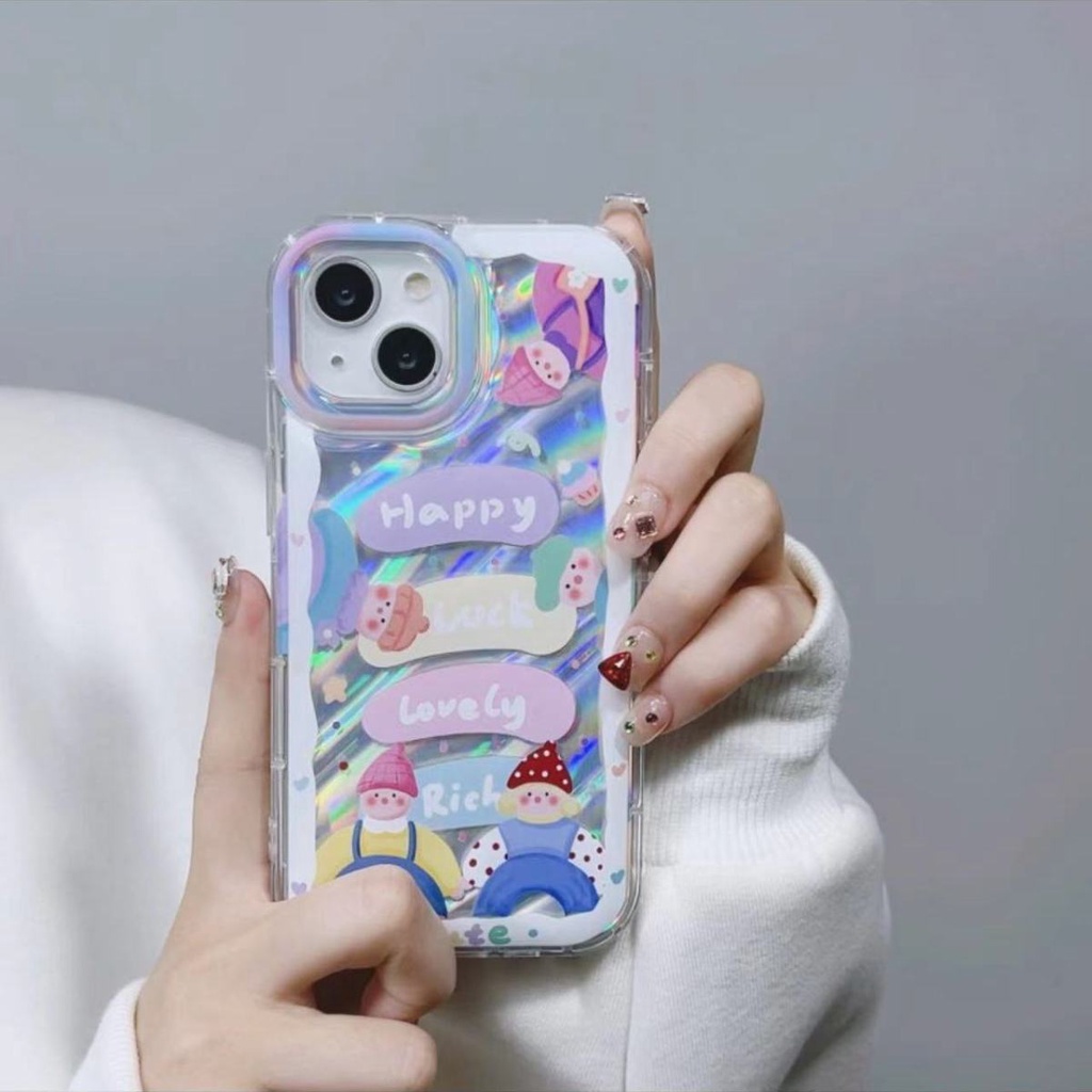 Ốp Điện Thoại Mềm Chống Sốc In Hình Cầu Vồng Cho Iphone xrxsmax12 / 8p / 1413 / pro117