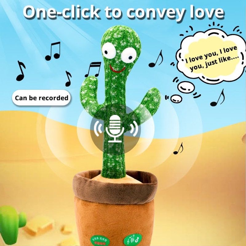 Cây Xương Rồng Nhảy Múa Xương Rồng Điện Tử 120 Bản Nhạc Nhảy Múa Hát Nhảy Múa Làm Quà Tặng Giáng Sinh