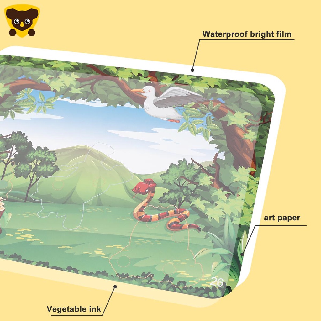 Sách Hoạt Động Yên Tĩnh Theo Phương Pháp Montessori Đồ Chơi Giáo Dục Sớm Cho Bé Trai Bé Gái SHOPCYC9369