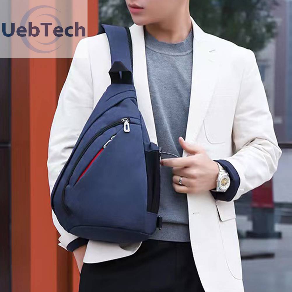 Túi Đeo Chéo Nhiều Ngăn Chống Trộm Cỡ Lớn Thời Trang Thể Thao Nam