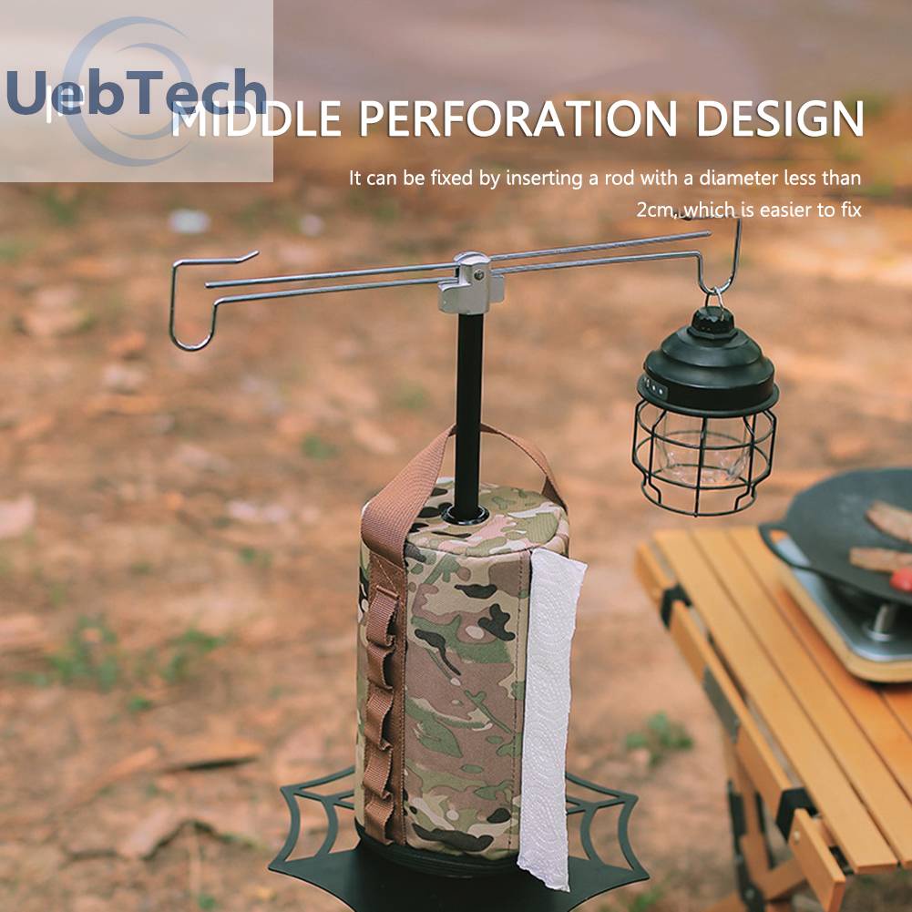 Hộp Đựng Giấy Cuộn Bằng Polyester Tiện Dụng Mang Theo Du Lịch Cắm Trại