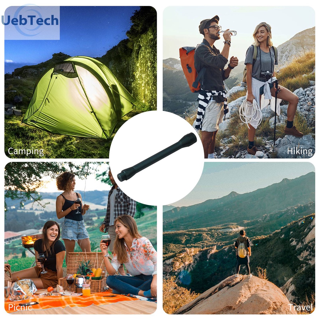 Đầu Nối Chuyển Đổi Đèn Gas Mini Bằng Hợp Kim Nhôm Siêu Nhẹ