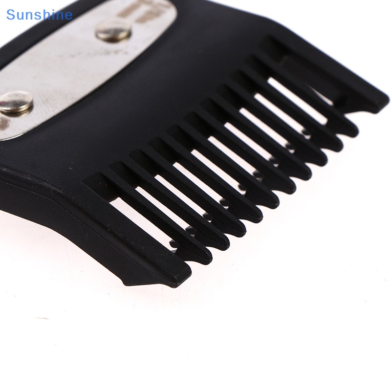 Set 2 / 3 Lược Hướng Dẫn Cắt Tóc Chuyên Nghiệp Có Kẹp Kim Loại