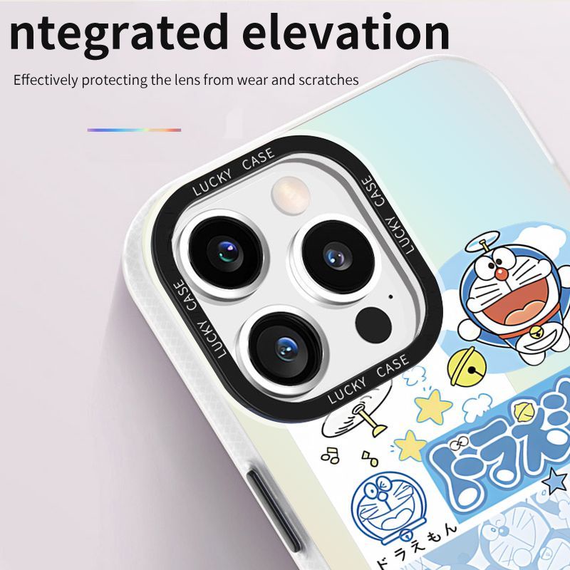 Ốp Điện Thoại Màu Laser Xanh Dương Độc Đáo Thời Trang Cho Iphonexr12678Plus 1314 promax HG3O