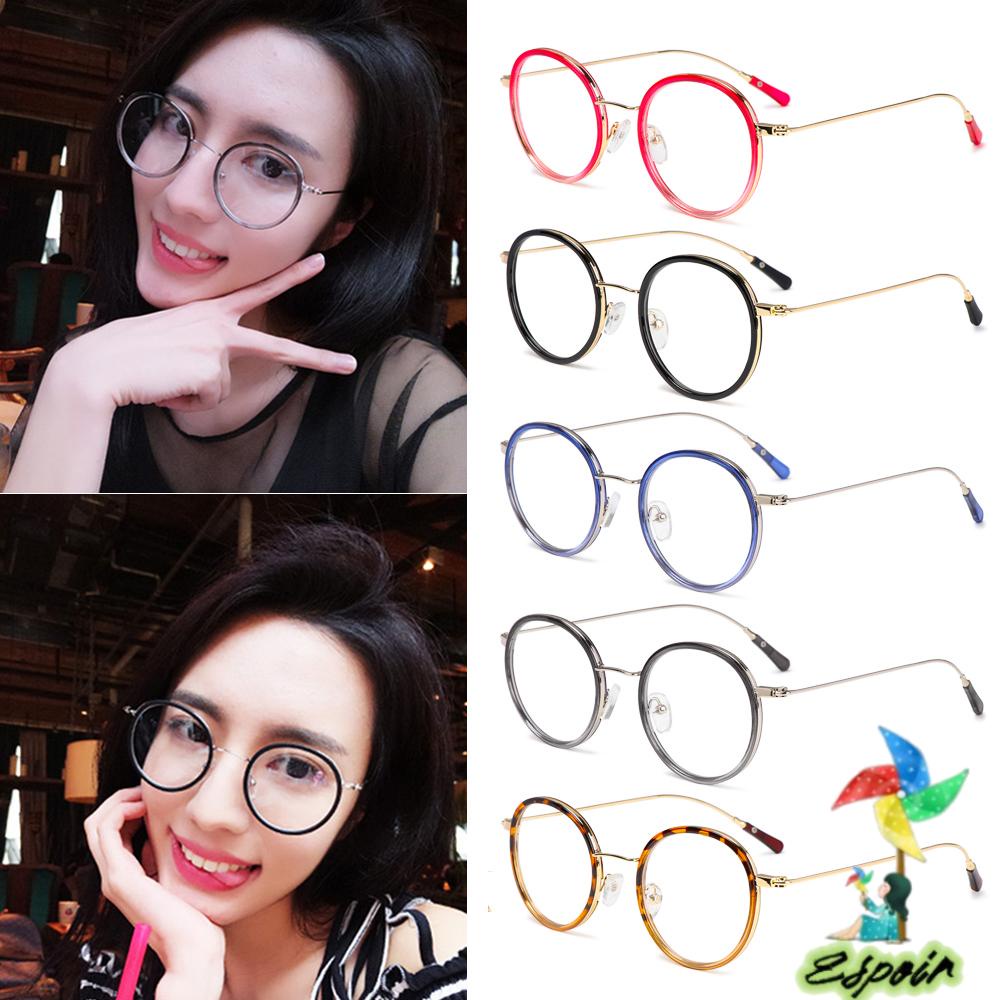 ESPO Mắt Kính Gọng Kim Loại Siêu Nhẹ Phong Cách Vintage