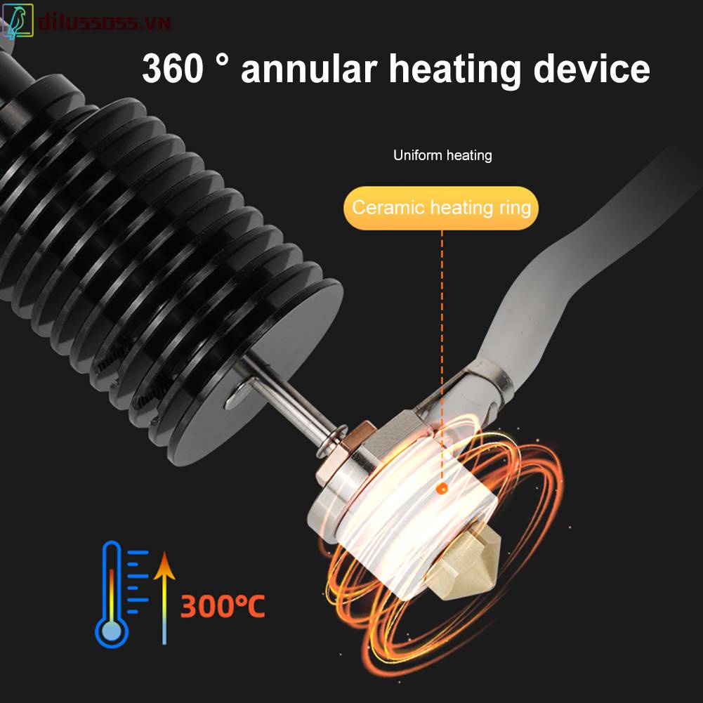 Đầu Phun Nhiệt CHC V6 Cho Máy In 3d