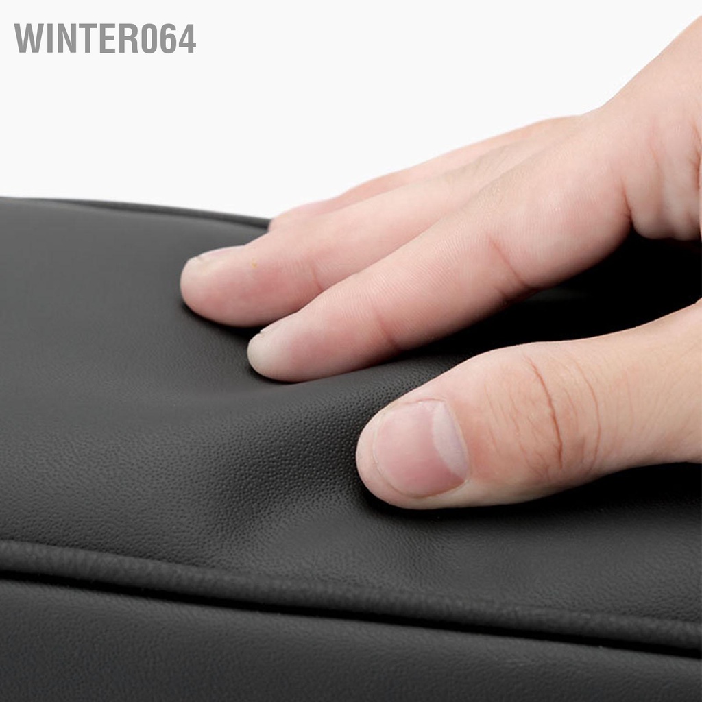 Winter064 Hộp Đựng Khăn Giấy Ô Tô Đa Năng Lưng Ghế Da Giá Đỡ Cho Xe Hơi Gia Đình
