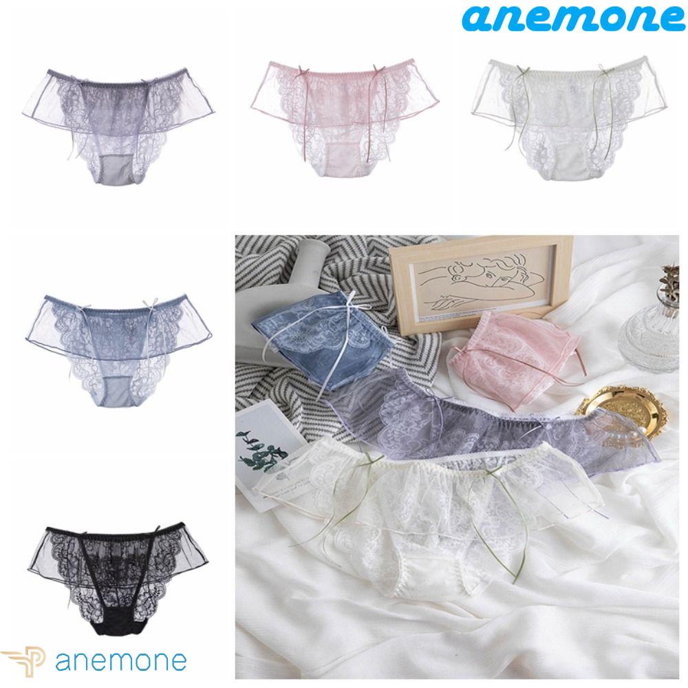 Quần Lót Ren Lưới Xuyên Thấu Gợi Cảm Phong Cách Nhật Bản Mới Cho Nữ