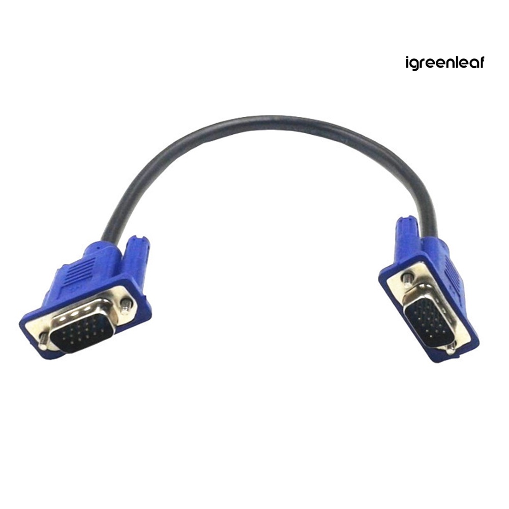 Cáp Mở Rộng Igreenleafrx 30cm Male Sang Male VGA Cho Màn Hình Máy Chiếu PC