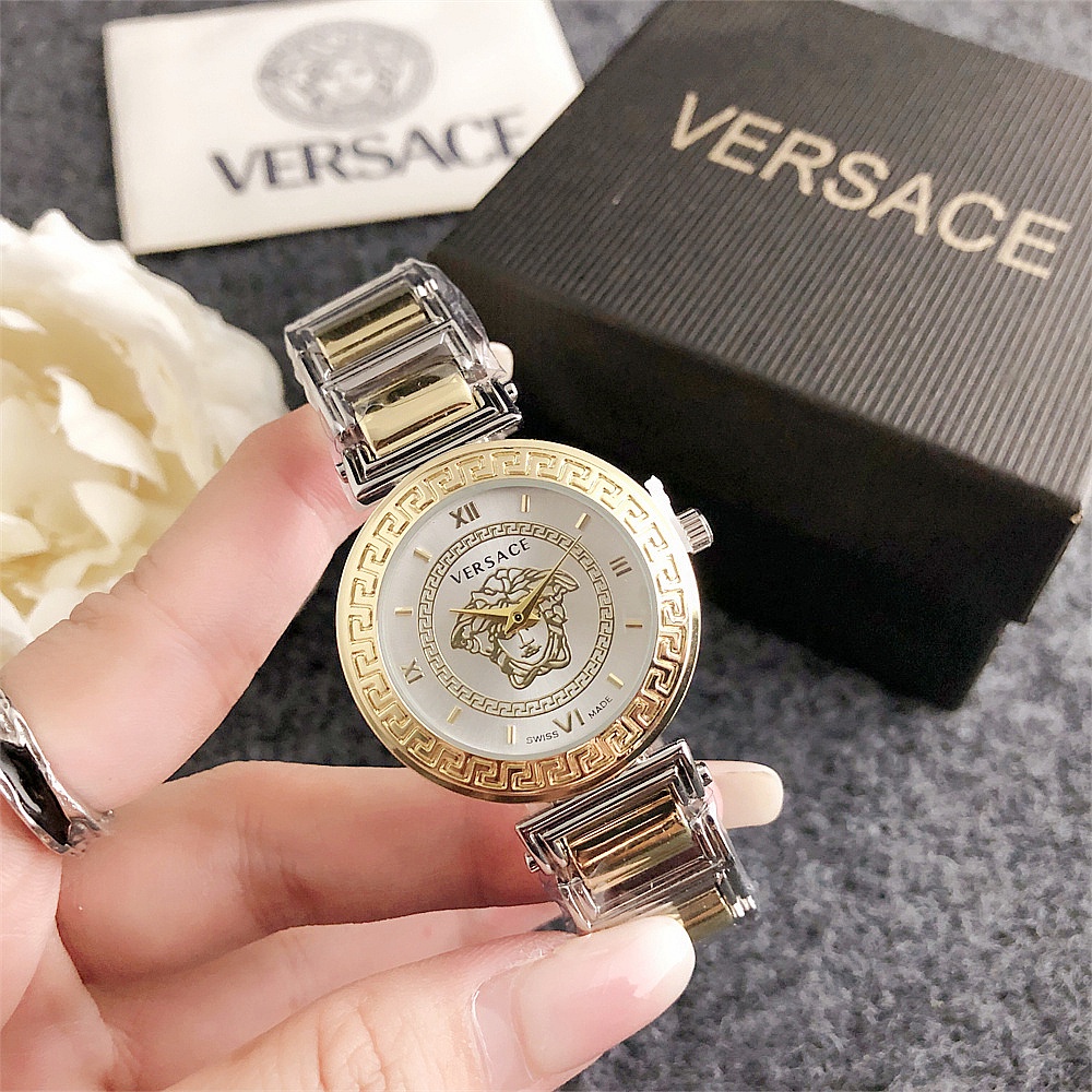 VERSACE Đồng Hồ Đeo Tay Thời Trang Sành Điệu Cho Nữ