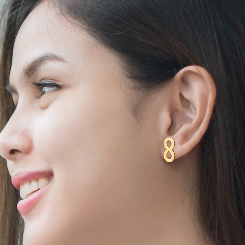 Ygt Set 3 Đôi Khuyên Tai Hình Vương Miện Bằng Thép Không Gỉ Phong Cách Hàn Quốc Cho Nữ