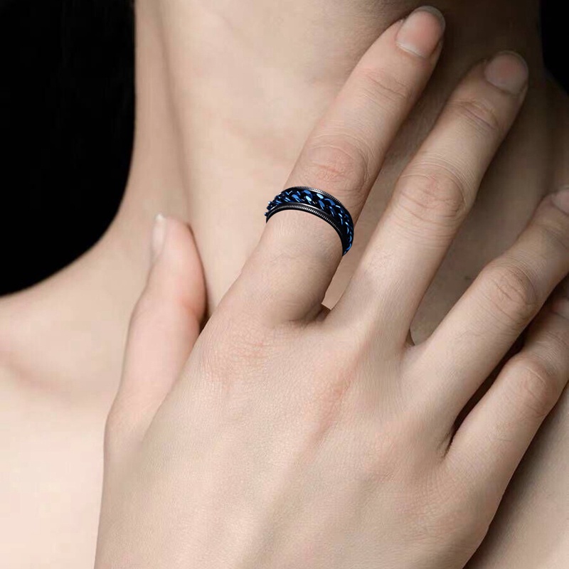 Ygt Mới Nhẫn Xoay Bằng Thép Không Gỉ Có Thể Xoay Giúp Giảm Căng Thẳng