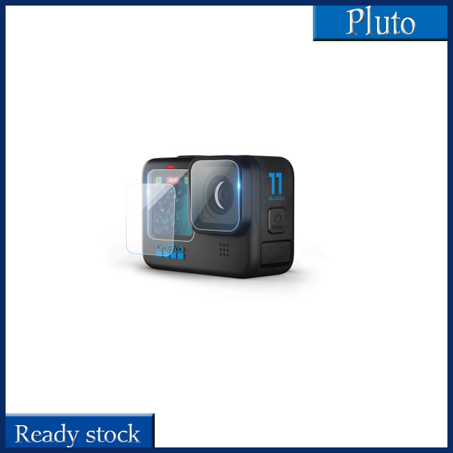 Kính Cường Lực Hd Bảo Vệ Ống Kính Máy Ảnh Mới Chống Trầy Chống Va Chạm Tương Thích Với Gopro11 / 10 / 9