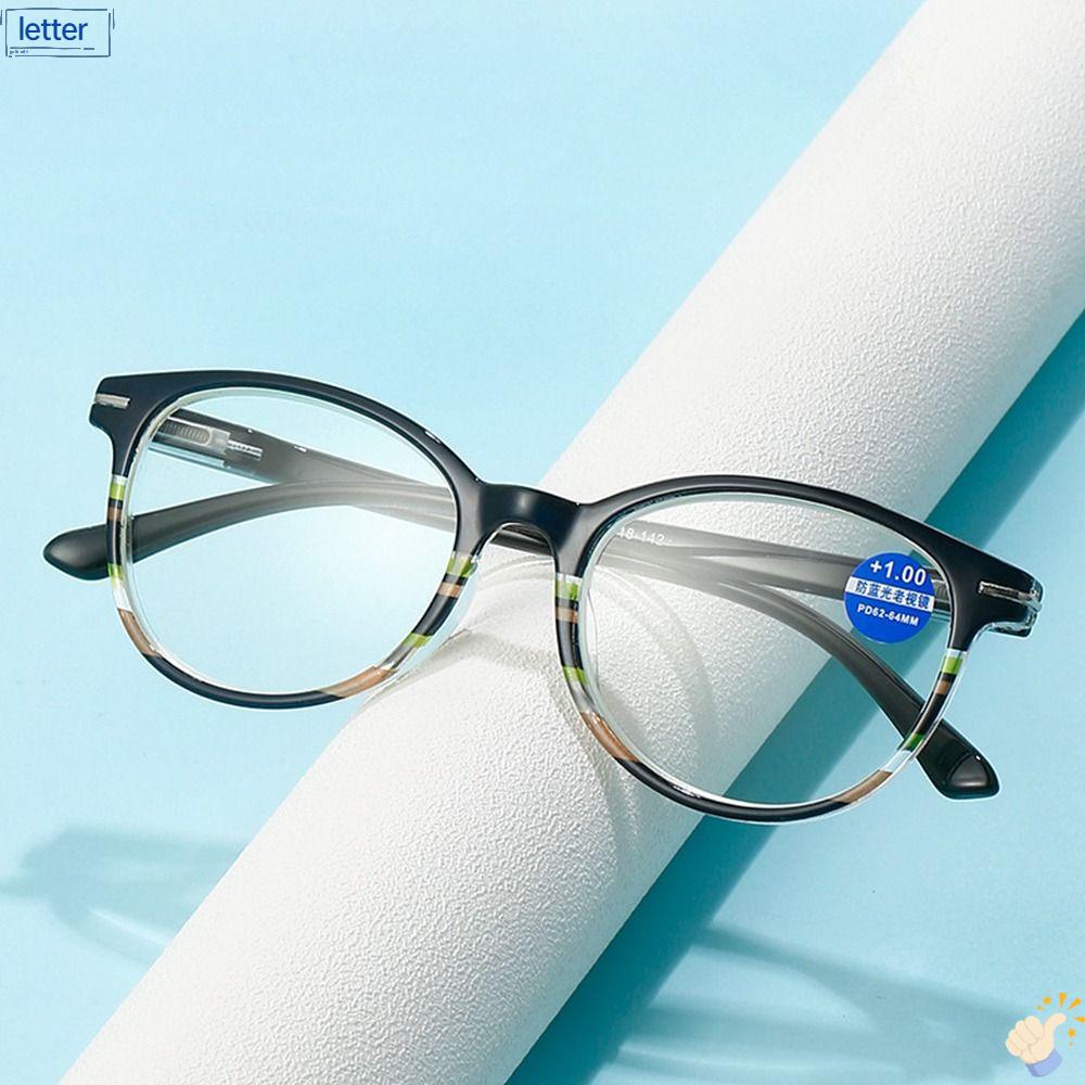 LET Kính Đọc Sách Gọng Siêu Nhẹ Phong Cách Vintage Thanh Lịch Thời Trang