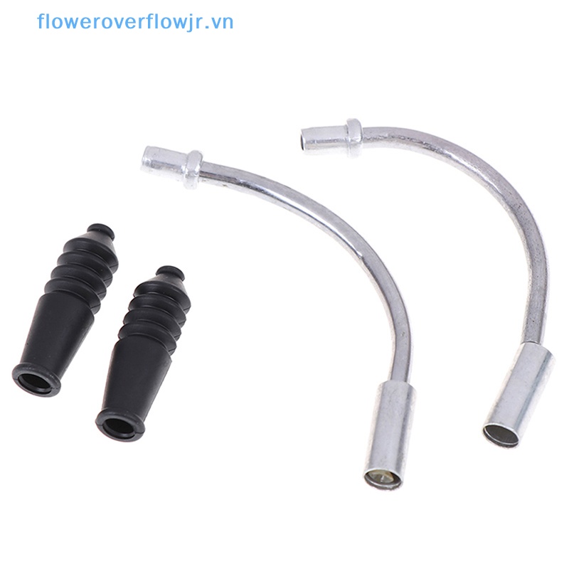 Set 2 Ống Dẫn Dây Phanh Dạng Uốn Hình Chữ V Dành Cho Xe Đạp Leo Núi