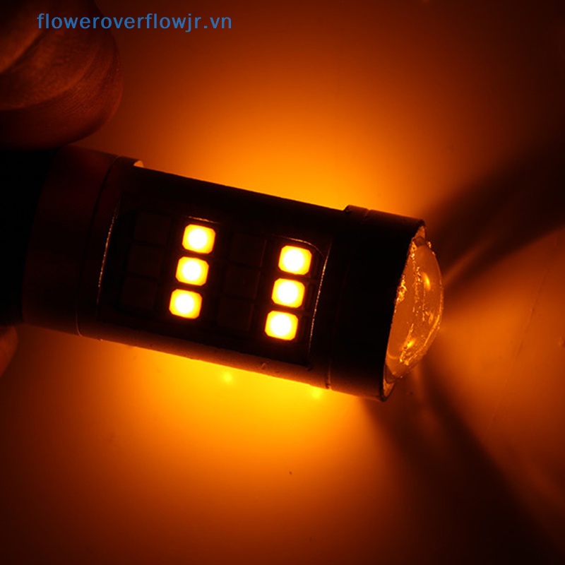 Bộ 2 Đèn LED Tín Hiệu Xi Nhan Chạy Ban Ngày Cho Xe Hơi WY21W