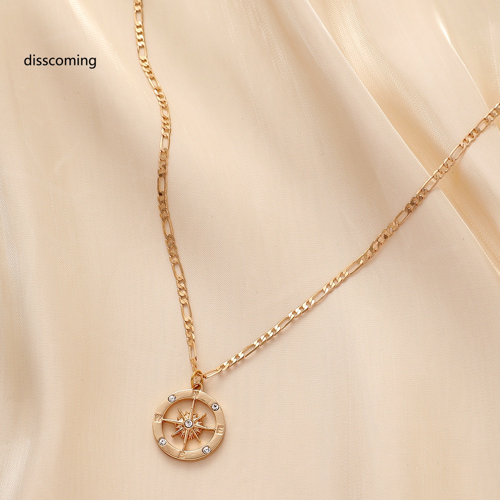 Áo Thun Tay Ngắn In Chữ SL| Vòng cổ Kim Loại Mặt Hình Ngôi Sao / Mỏ Neo Thời Trang Cho Nữ