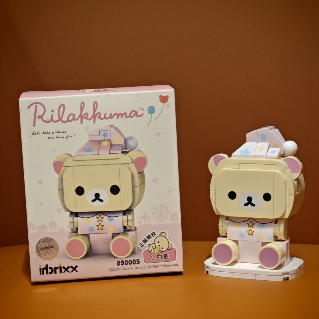 Bộ Đồ Chơi Lắp Ráp Mô Hình Rilakkuma Chính Hãng Trang Trí Nhà Cửa