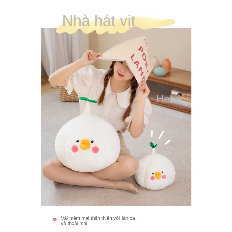 Thú Nhồi Bông Hình Vịt Xinh Xắn Dễ Thương