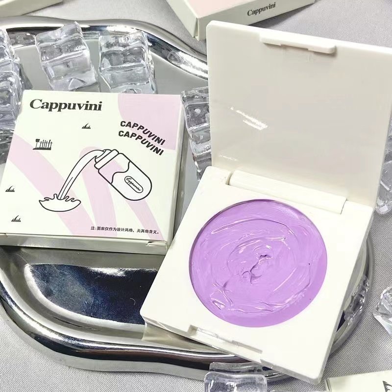 Phấn Má Hồng Dạng Kem Cappuvini Tông Lì Làm Sáng Da Chống Nước Lâu Trôi Không Dễ Phai