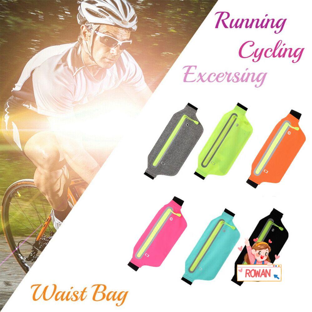 ROWANS Túi Đeo Hông Chạy Bộ Siêu Mỏng Có Khóa Kéo