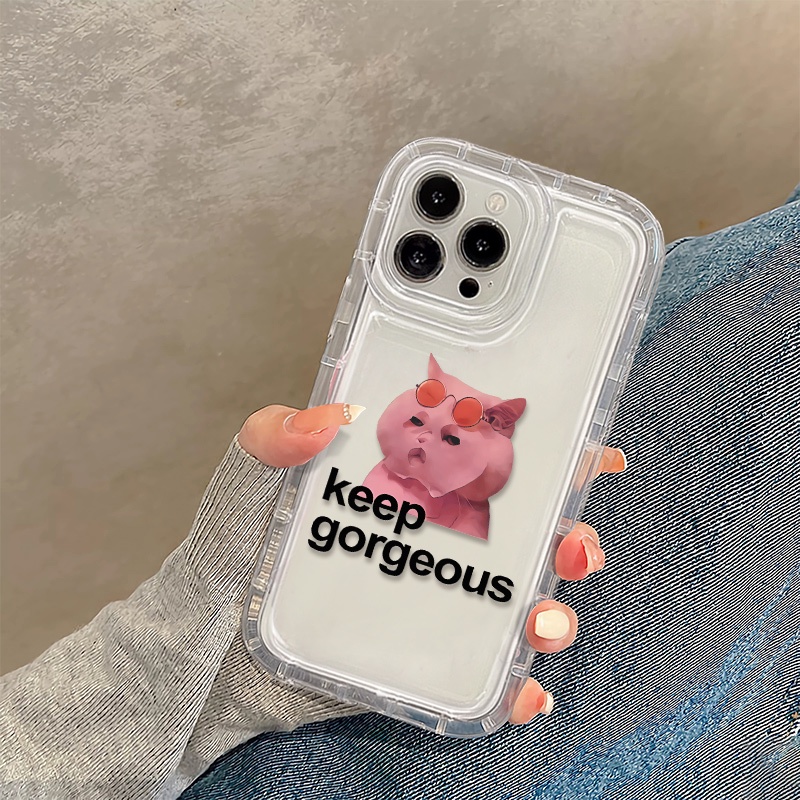 Ốp Điện Thoại TPU Silicon Mềm Trong Suốt Chống Sốc Cho IPhone 11 12 13 14 Pro Max 7 8 Plus X XS XR SE 2020