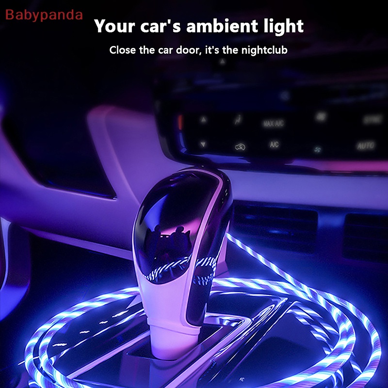 Dây Cáp Sạc Nhanh 5A Có Đèn LED Phát Sáng Dành Cho iPhone Samsung Xiaomi Redmi