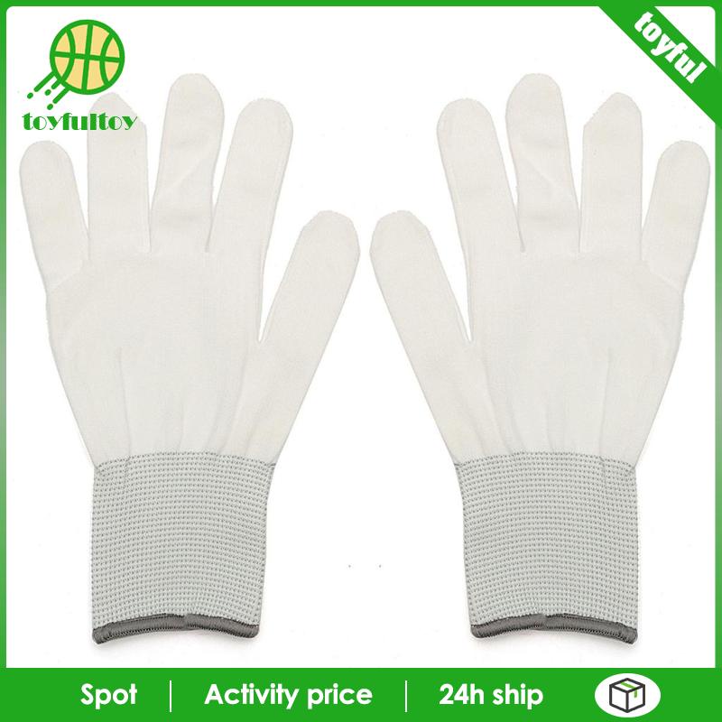 Bộ 6 Đôi Găng Tay Cotton Dùng Để Quấn Xe Hơi