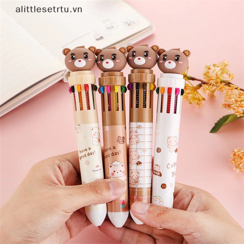 Bút Bi Họa Tiết Hoạt Hình Nhiều Màu Xinh Xắn