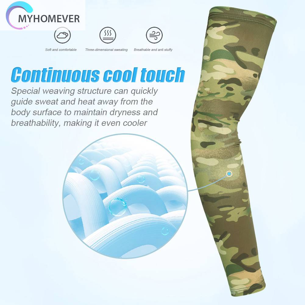 1 Đôi Găng Cánh Tay Chống Nắng Và Tia UV Thoáng Khí Dành Cho Nam Lái